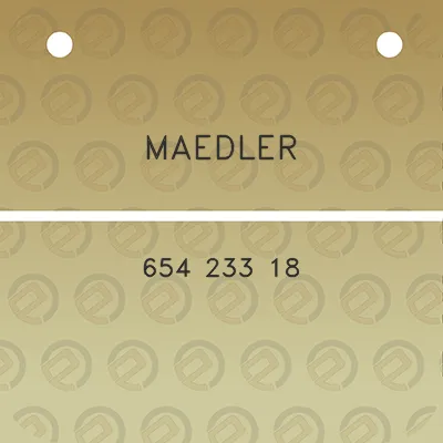 maedler-654-233-18