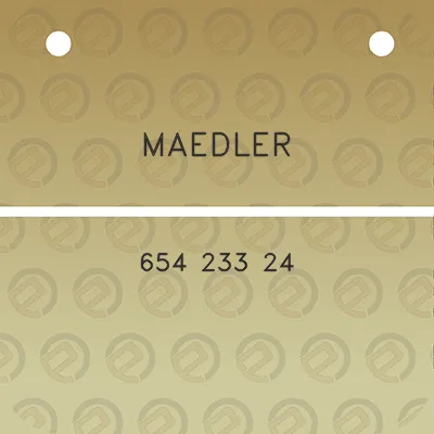 maedler-654-233-24