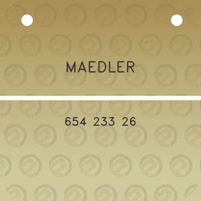 maedler-654-233-26