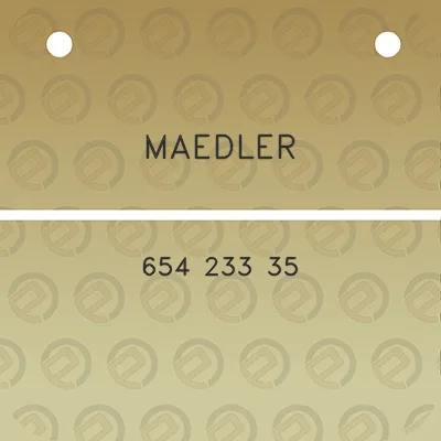 maedler-654-233-35