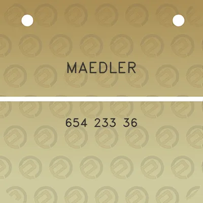 maedler-654-233-36