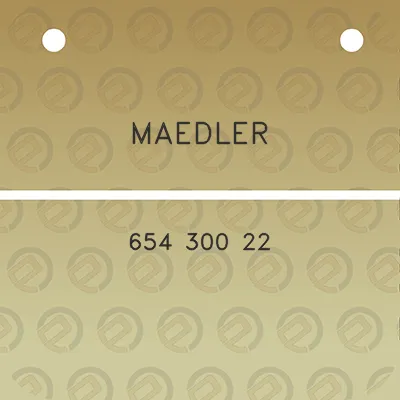 maedler-654-300-22