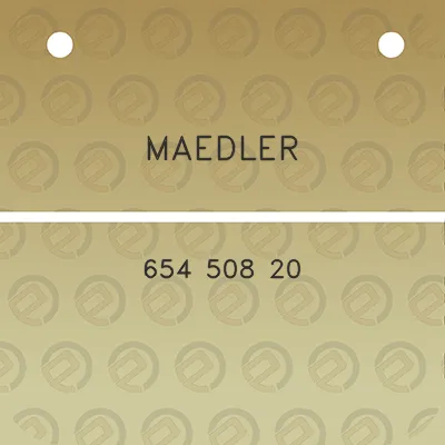 maedler-654-508-20