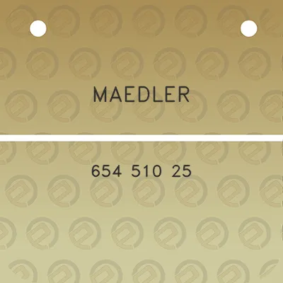 maedler-654-510-25