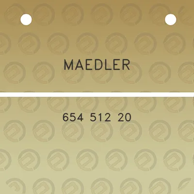 maedler-654-512-20