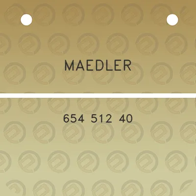 maedler-654-512-40