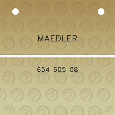 maedler-654-605-08