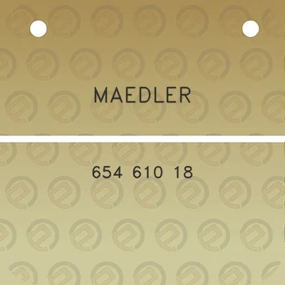 maedler-654-610-18