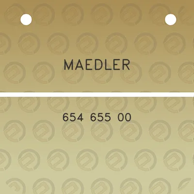 maedler-654-655-00