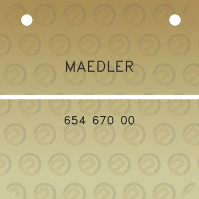 maedler-654-670-00