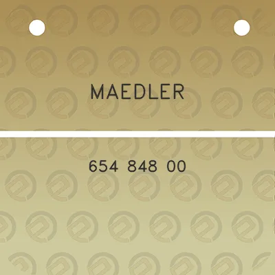 maedler-654-848-00