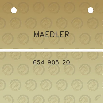 maedler-654-905-20