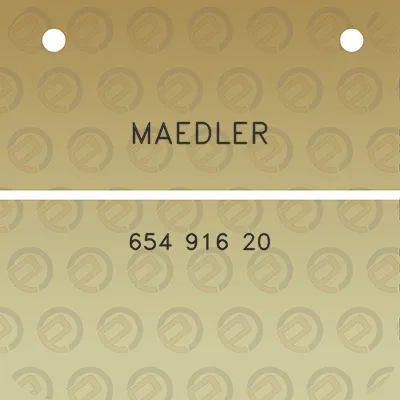 maedler-654-916-20