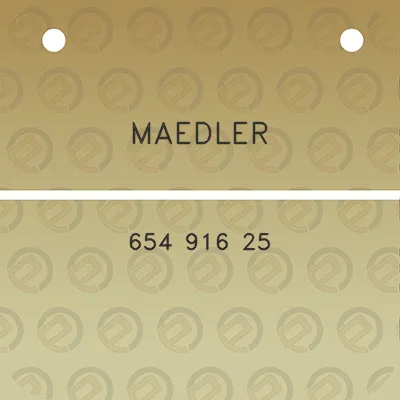 maedler-654-916-25