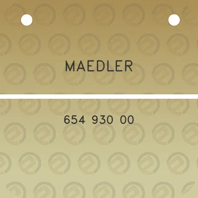 maedler-654-930-00