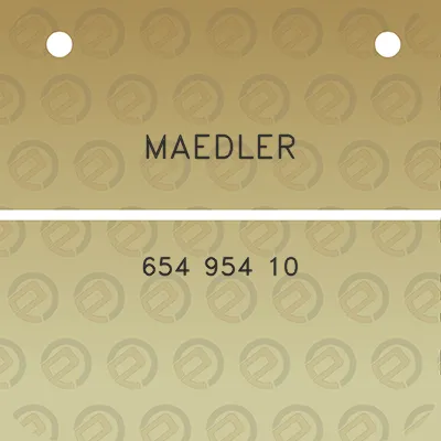 maedler-654-954-10