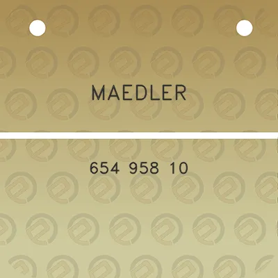 maedler-654-958-10