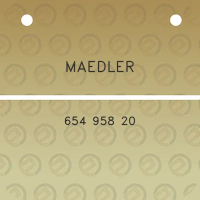 maedler-654-958-20