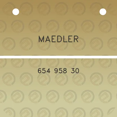 maedler-654-958-30