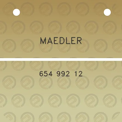 maedler-654-992-12
