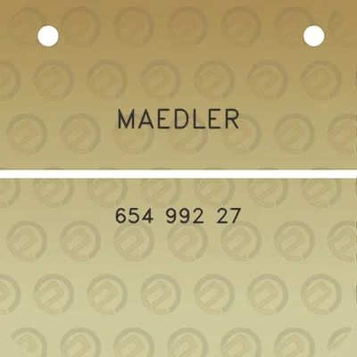 maedler-654-992-27