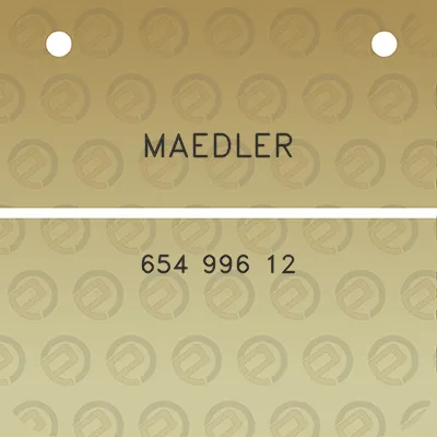 maedler-654-996-12