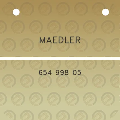 maedler-654-998-05