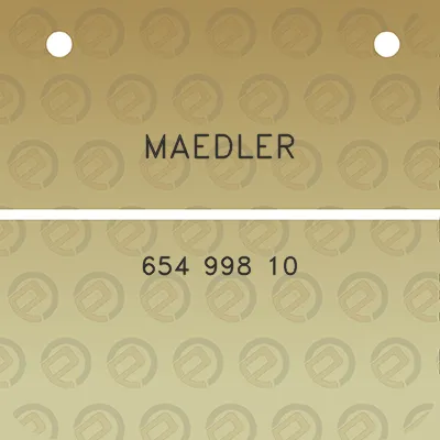 maedler-654-998-10