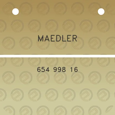 maedler-654-998-16