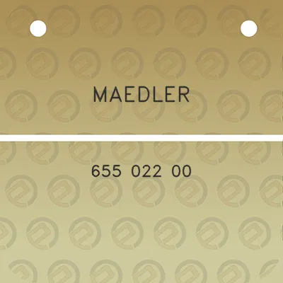 maedler-655-022-00