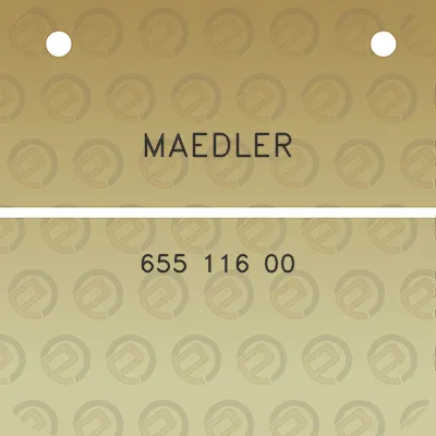 maedler-655-116-00