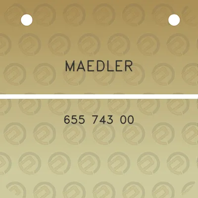 maedler-655-743-00