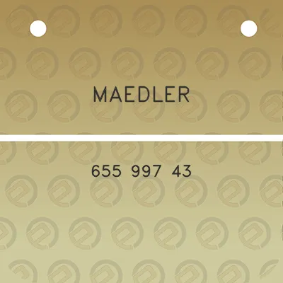 maedler-655-997-43