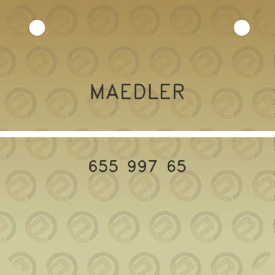 maedler-655-997-65