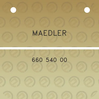 maedler-660-540-00