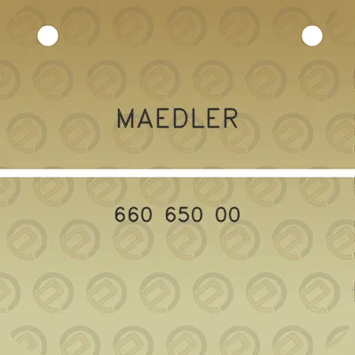 maedler-660-650-00