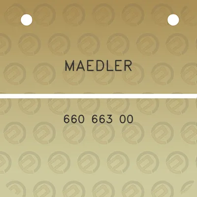 maedler-660-663-00