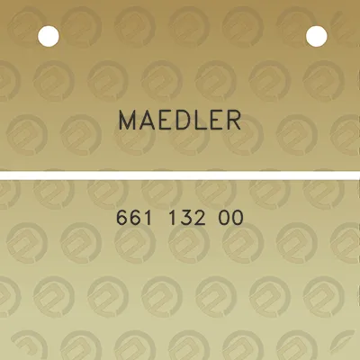 maedler-661-132-00