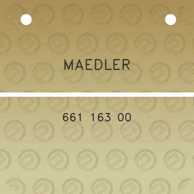 maedler-661-163-00