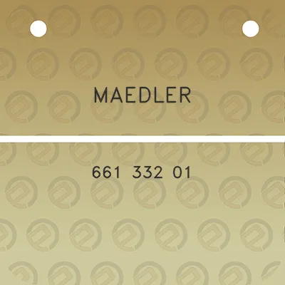 maedler-661-332-01