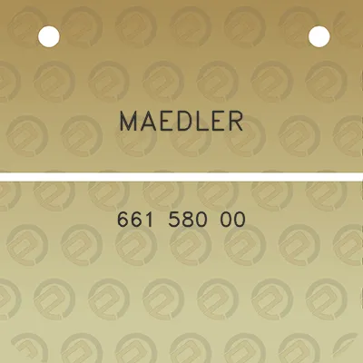 maedler-661-580-00