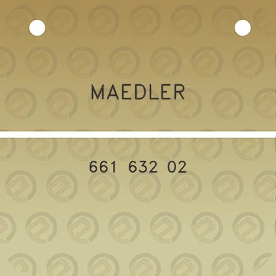 maedler-661-632-02