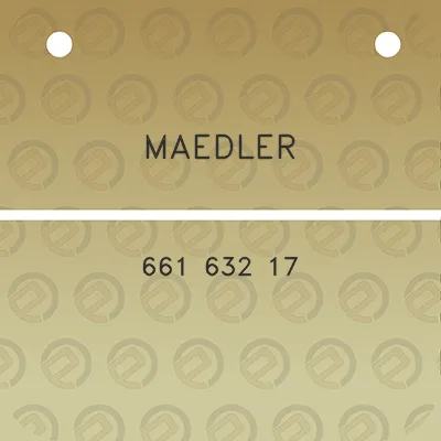 maedler-661-632-17