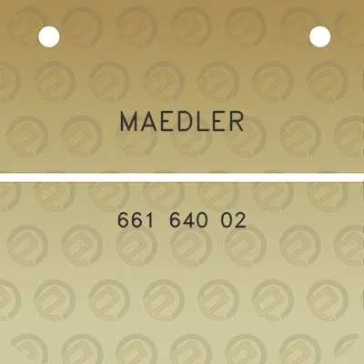 maedler-661-640-02