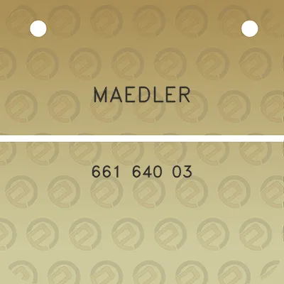 maedler-661-640-03