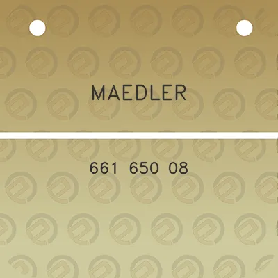 maedler-661-650-08