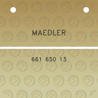 maedler-661-650-13