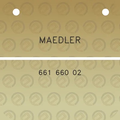 maedler-661-660-02