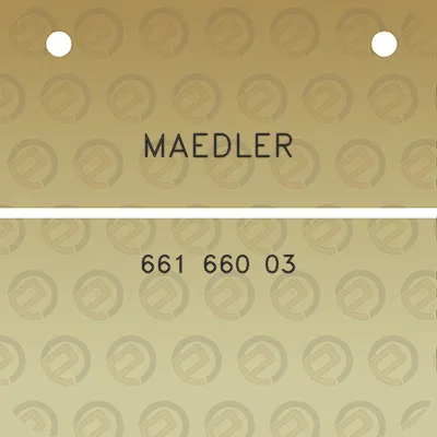 maedler-661-660-03