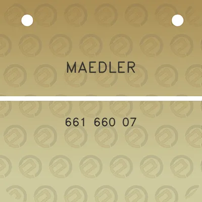 maedler-661-660-07